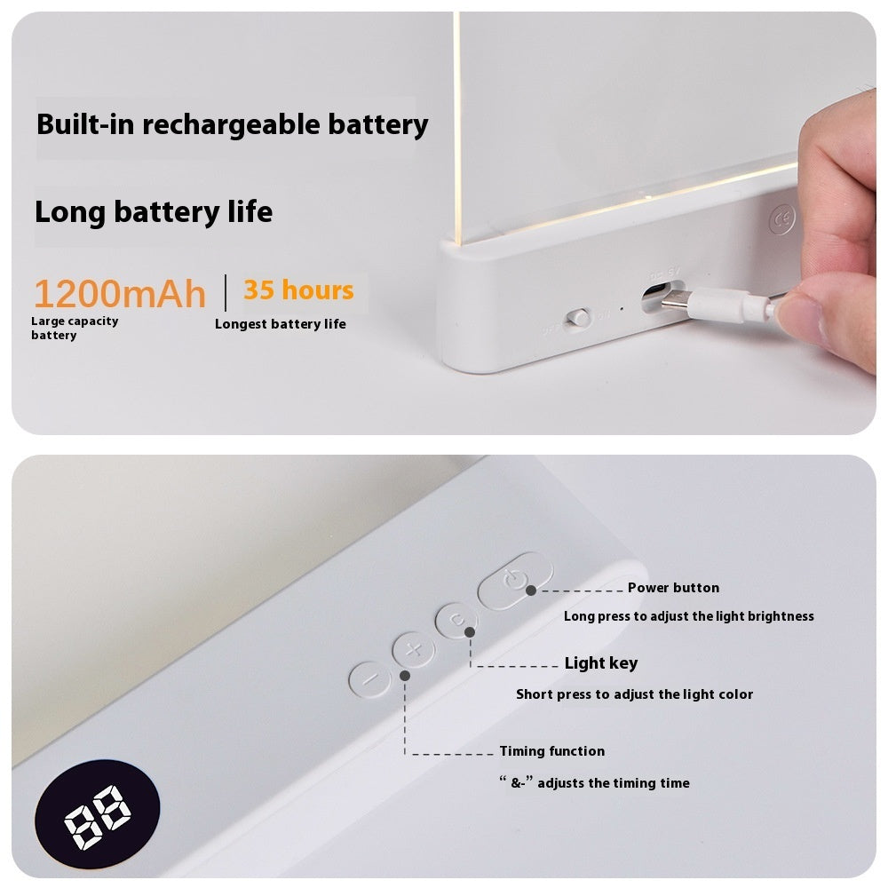 Night Reading Lamp with Soft, Eye-Comfort Light