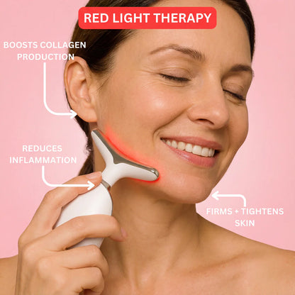 Aurora® 7-in-1 EMS + Red Light Therapy To Lift & Sculpt Your Face